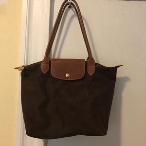 Brown Longchamp bag